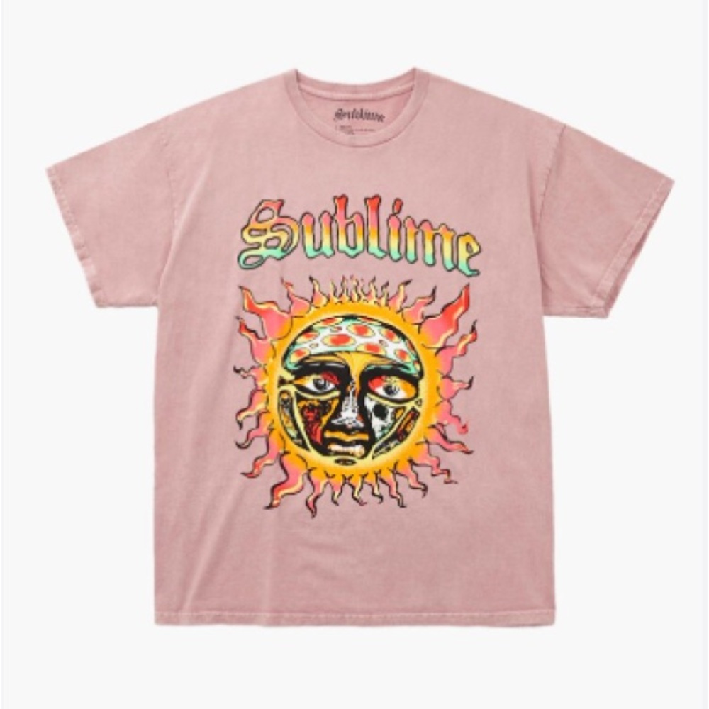 Sublime Graphic T-Shirt in Pink